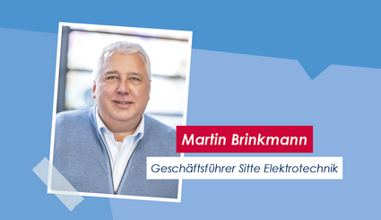 Martin Brinkmann Geschäftsführer Sitte Elektrotechnik