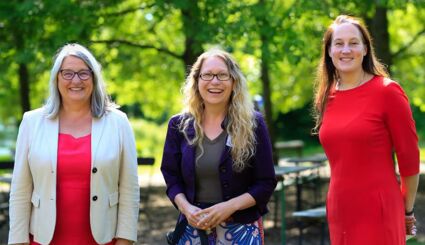 Dr. Dorit Stenke, Katja Buhs und Kirsten Wagner